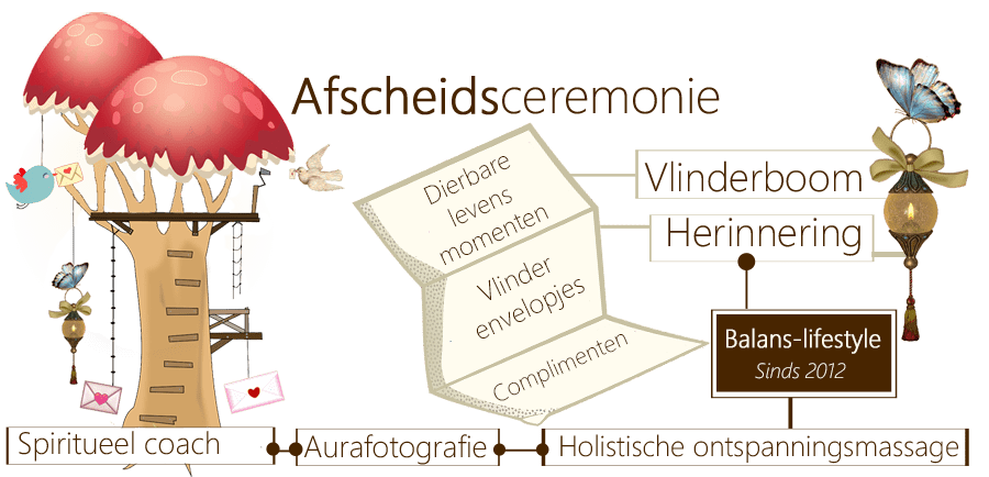 Afscheidsceremonie, relatiekoordrust, troost, stervensproces, liefdeskoorden, beschermengel, levenspoortenproces, entiteitzielen, wedergeboorte, zielspoortlicht, entiteitziel, vlinderfamilieboom, complimenten, entiteitloslaatproces, vlinderenvelopjes, levensboom, paradijsboom, engelentuin, energiekwaad, visioenen, saliekruid, salierook